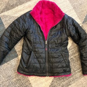 Girls North Face Reversible jacket